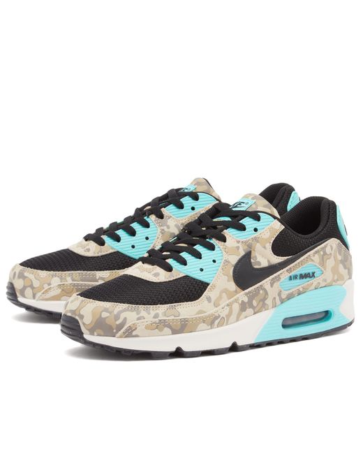 Nike Blue Air Max 90 Prm Sneaker for men