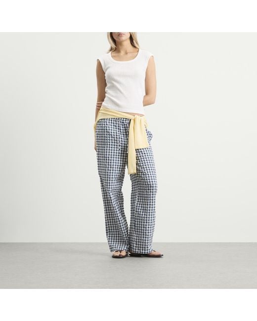 DUNST Blue Pyjama Slacks