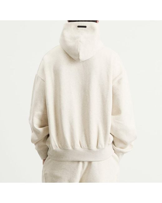 Fear Of God White Signature Classic Hoodie for men