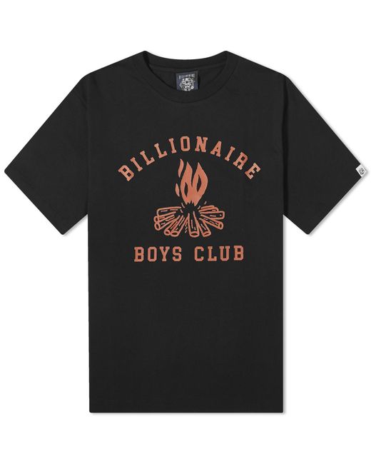 BBCICECREAM Black Campfire T-Shirt for men