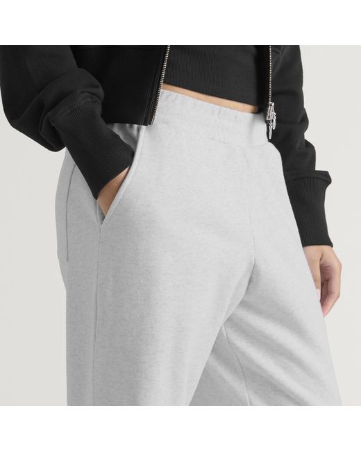Dime White Classic Small Logo Sweatpants