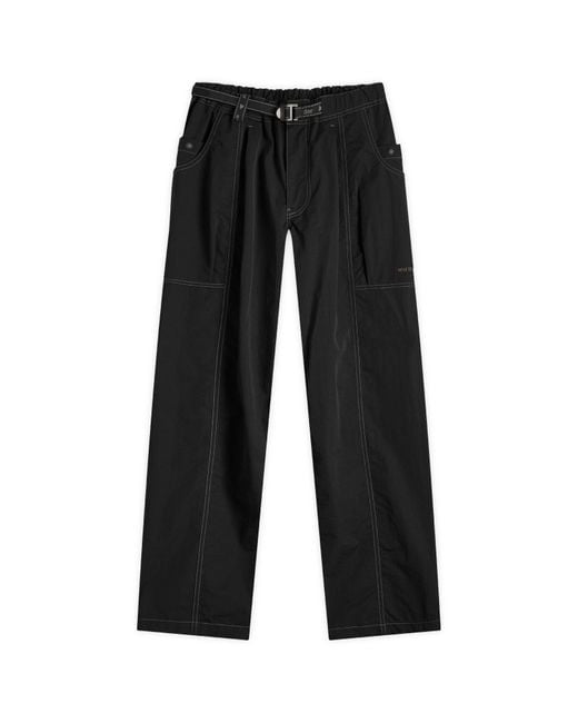 and wander Crinkled Nylon Pants in Black for Men | Lyst UK