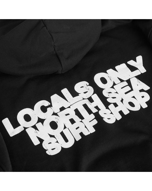 END. Black Coastal Locals Only Hoody