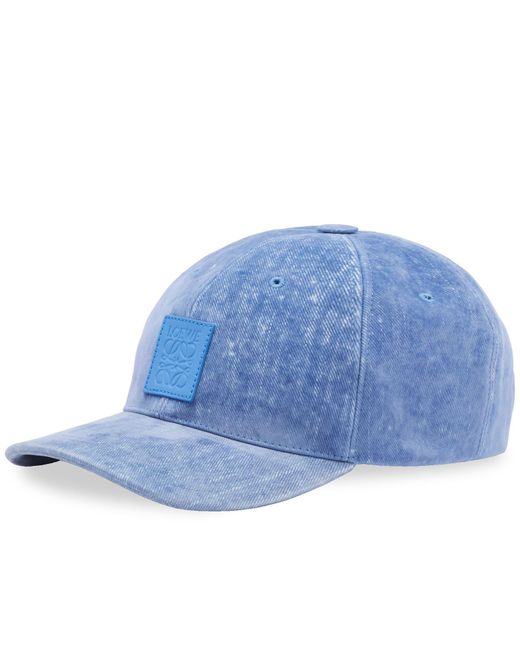 Loewe Blue Patch Logo-embellished Cotton-blend Baseball Cap for men