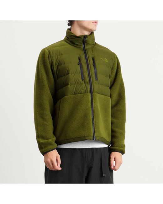The North Face Green Remastered Denali Tek Hybrid Jacket for men
