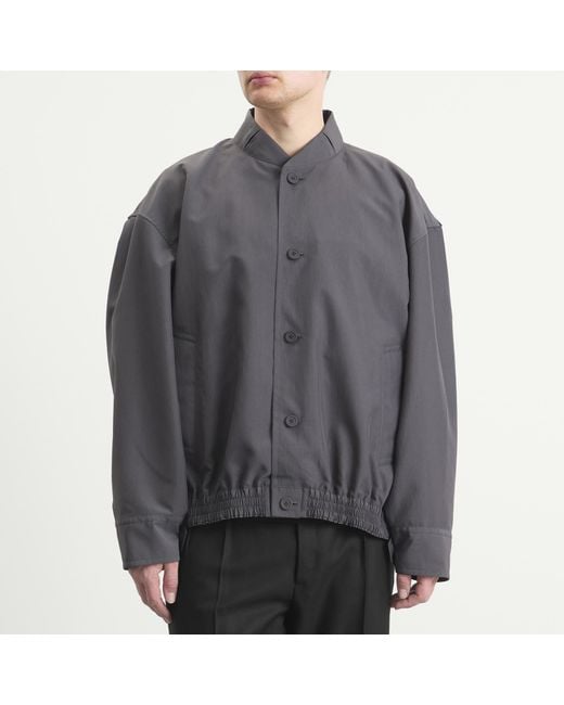 Homme Plissé Issey Miyake Gray Packable Jacket for men