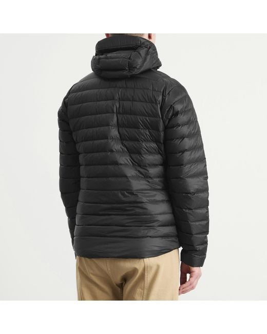 MONTANÉ Black Anti-Freeze Hooded Down Jacket for men