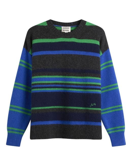 Damson Madder Blue Rene Crew Jumper
