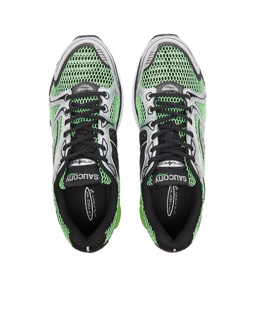 Saucony triumph 4 mens green sale
