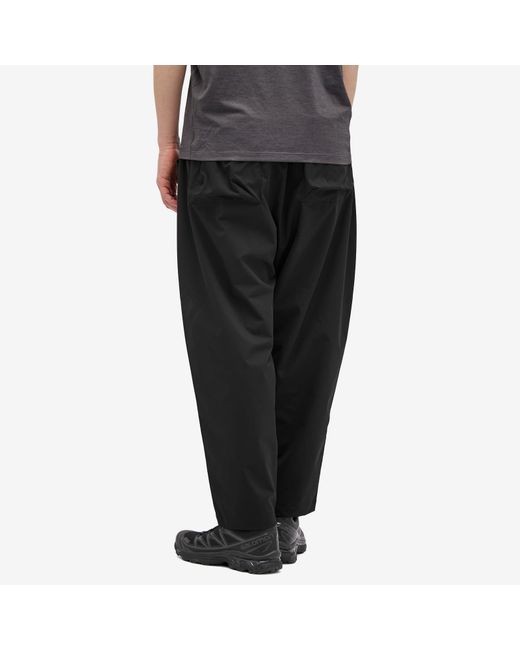 Manastash Black St. Helens Cocoon Pants for men
