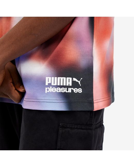 PUMA Multicolor X Pleasures Aop T-Shirt for men