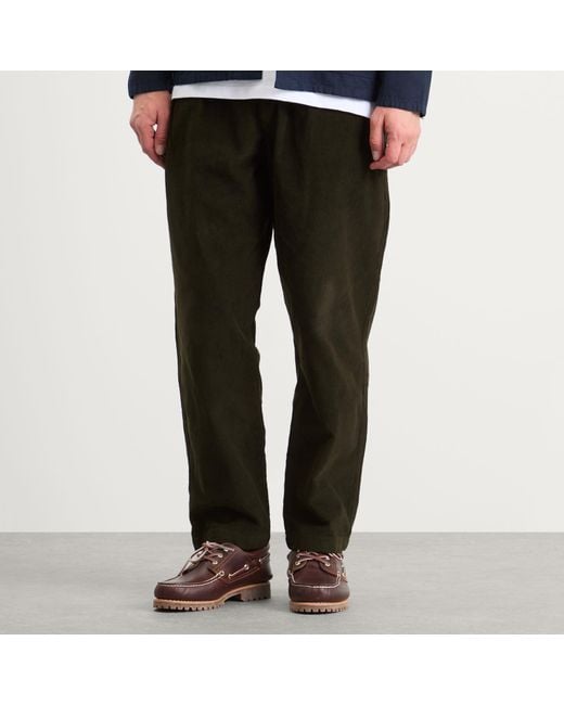 Service Works Black Corduroy Part Timer Pants for men