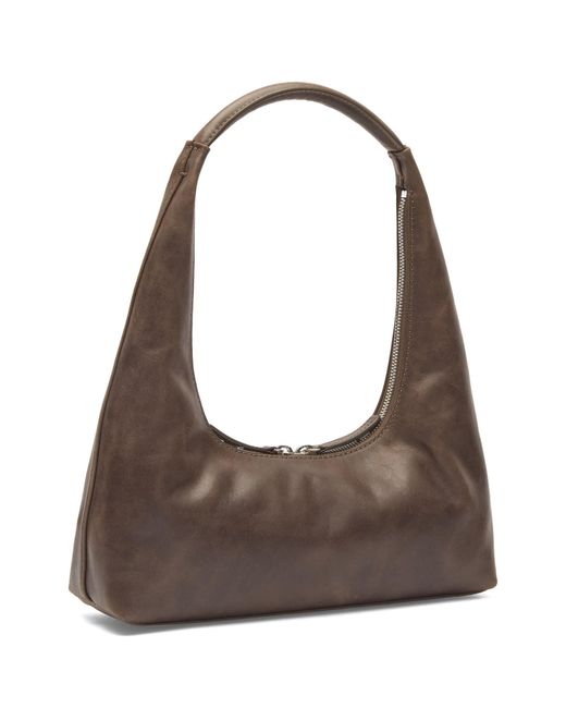 MARGE SHERWOOD Brown Hobo Shoulder Bag