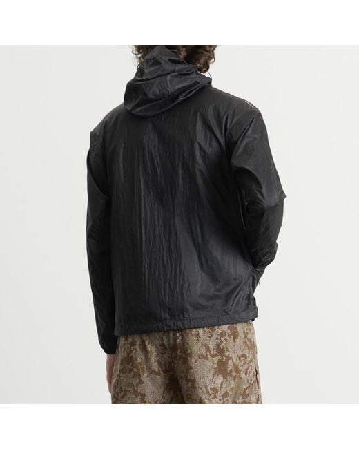 Satisfy Black Pertex Diamond Fuse Windbreaker for men