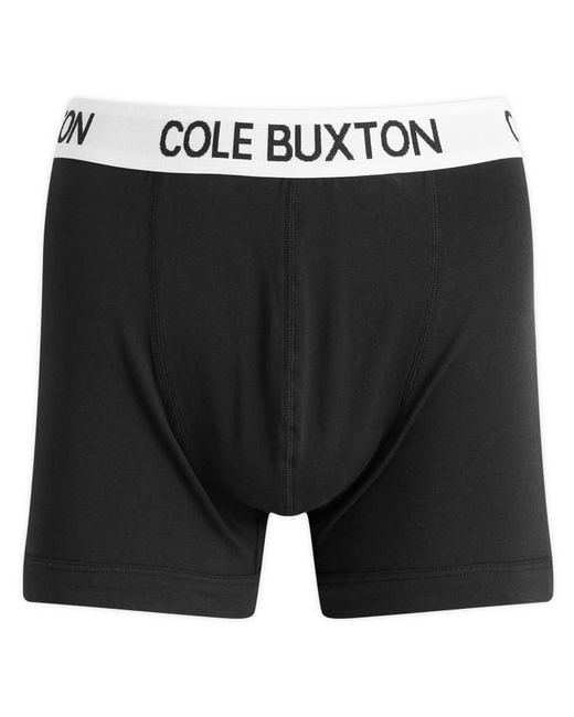 Cole Buxton Black Cb Boxer Shorts for men