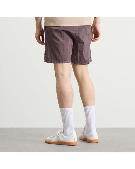 Stone Island Purple Nylon Metal Swim Shorts for men