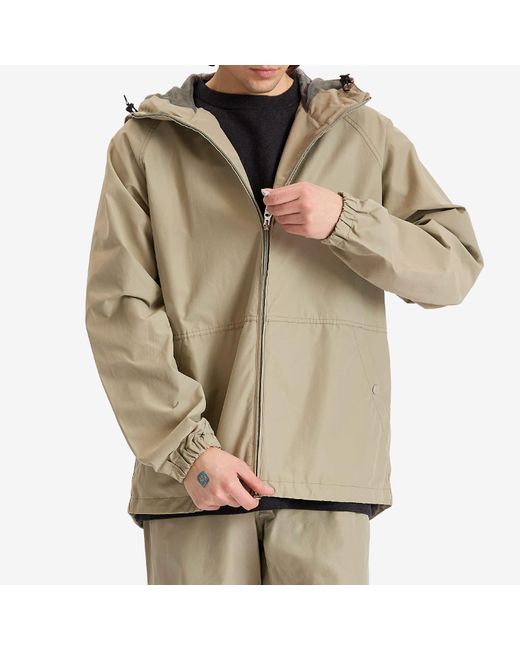 Snow Peak Natural Light Mountain Cloth Zip Up Parka Jacket for men