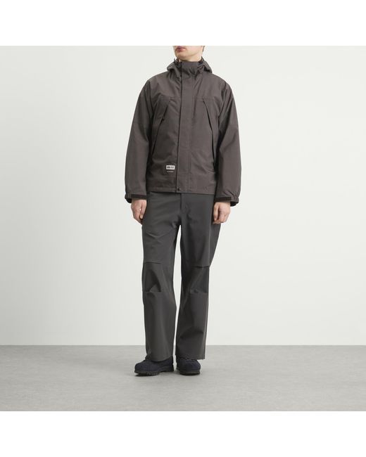 Thisisneverthat Gray X Gore-Tex 2L Reversible Jacket for men