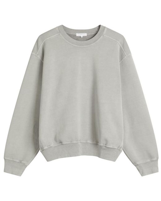 Lady White Co. Gray Mini Crewneck Sweatshirt for men