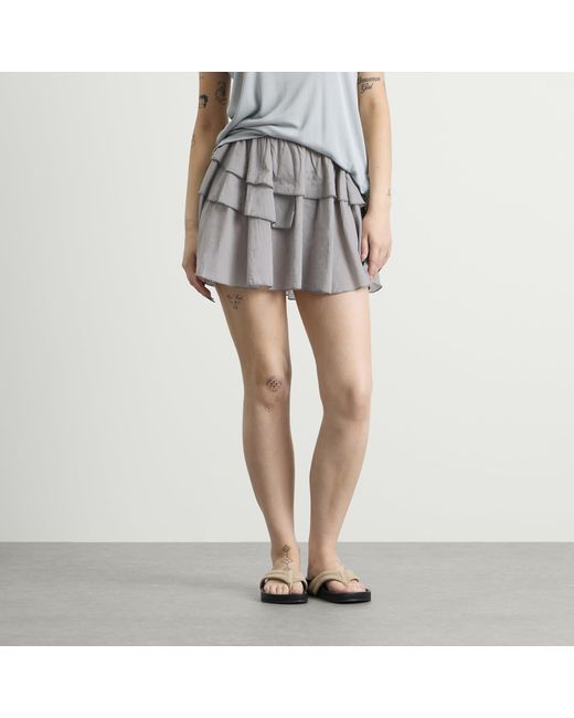 GIMAGUAS Gray Joan Mini Skirt