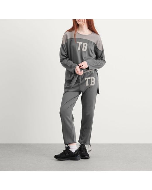 Beams Boy Gray Logo Easy Pants