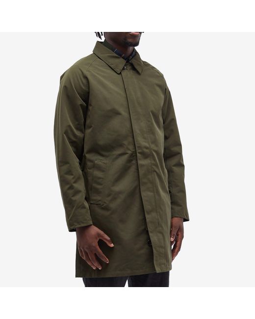 Barbour Green Cambridge Mac Jacket for men
