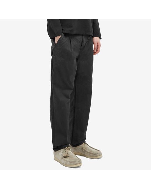 Service Works Gray Dense Twill Waiter Pants for men