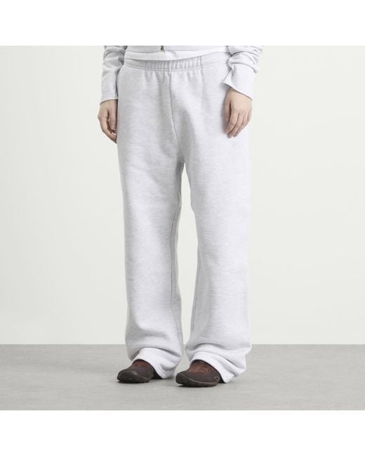 Entire studios White Straight Leg Sweatpants