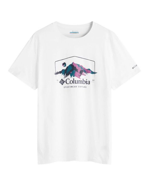 Columbia White Path Lake Graphic T-Shirt for men