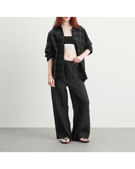 Calvin Klein Black Icon Unlined Bralette