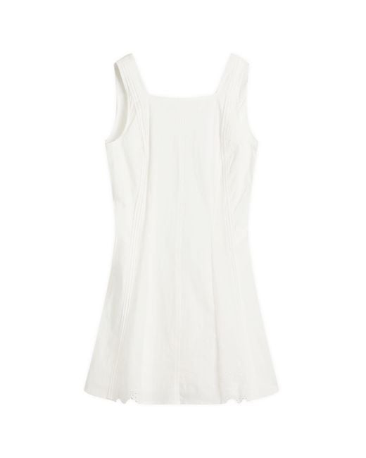 Peachy Den Renee Mini Slip Dress in White | Lyst
