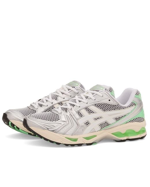 Asics White Gel-Kayano 14 Sneaker