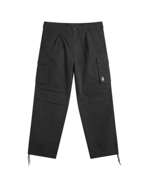 A Bathing Ape Gray Ripstop 6 Pocket Regular Fit Pants for men