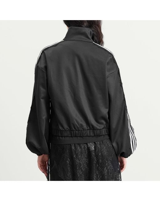 Adidas Black Lace Oversized Track Top