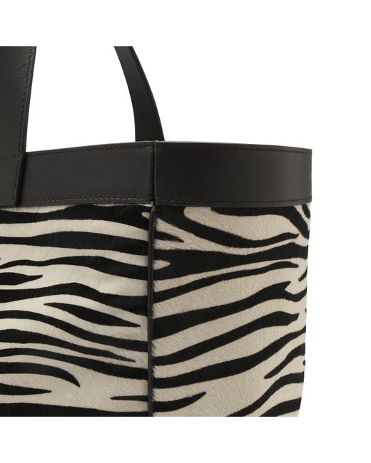 Anine Bing Black Medium Rio Tote Bag