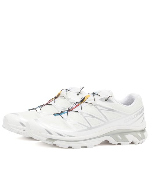 Salomon White Xt-6 Gtx Sneaker