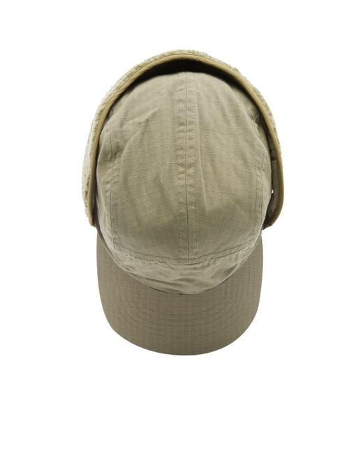 Maharishi Green Nyco Flap Cap for men