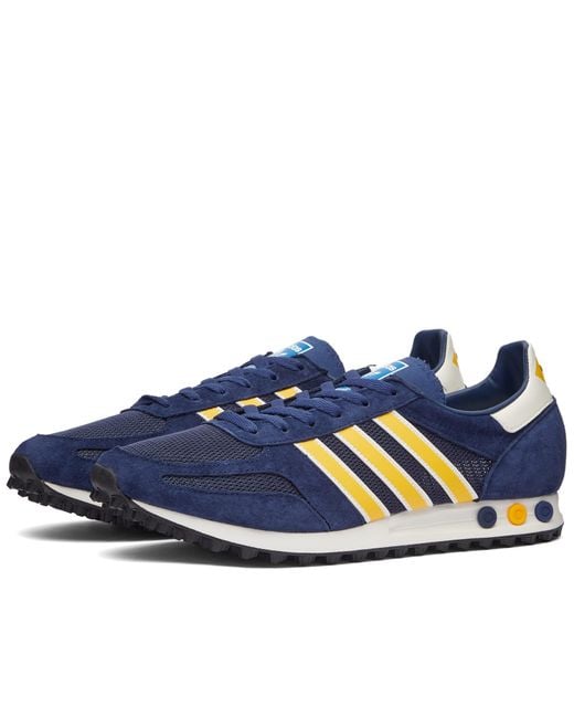 Adidas Blue La Trainer S Sneakers