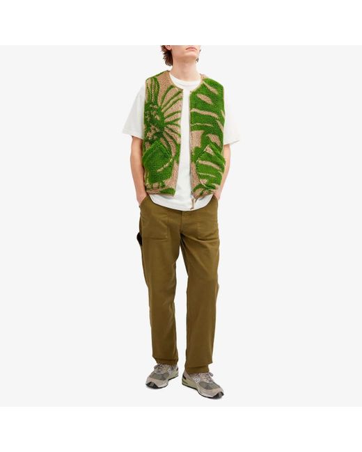YMC Green Painter Trousers for men
