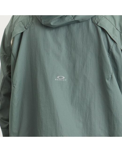 Oakley Green Latitude Veil Flow Jacket for men