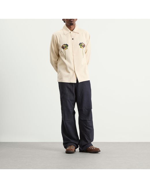 Kardo Blue Abeer Drawstring Snow Pant for men