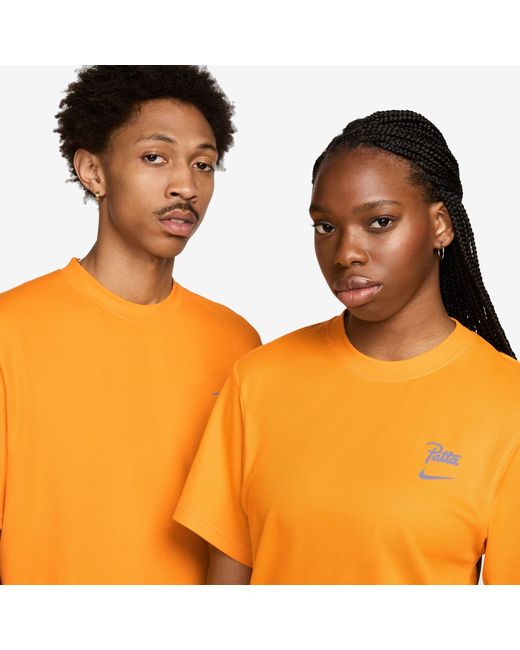 Nike Orange X Patta Short Sleeve Shirt