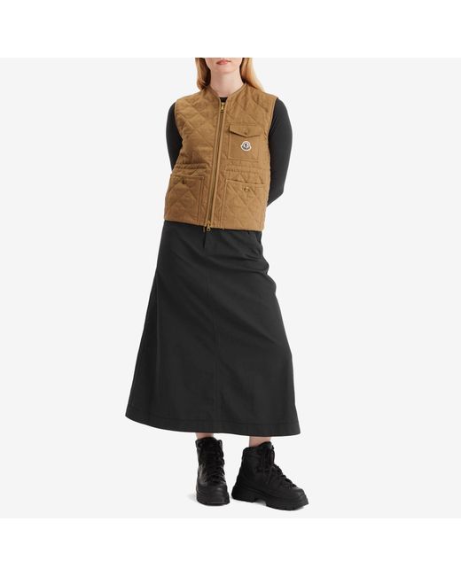 Moncler Natural Vigny Padded Gilet