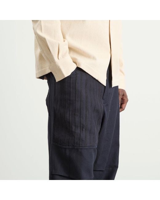 Kardo Blue Abeer Drawstring Snow Pant for men