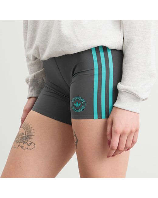 Adidas Gray Sporty & Rich Bike Short