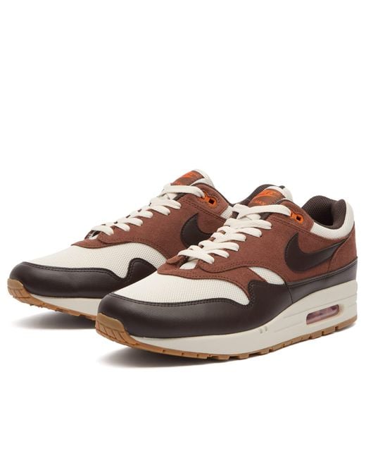 Nike Brown Air Max 1 Ess Sneaker for men