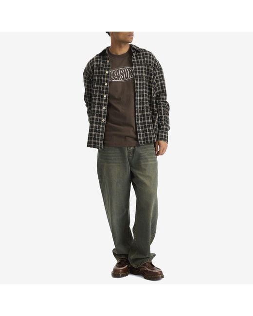 Pleasures Brown Sandblast T-Shirt for men