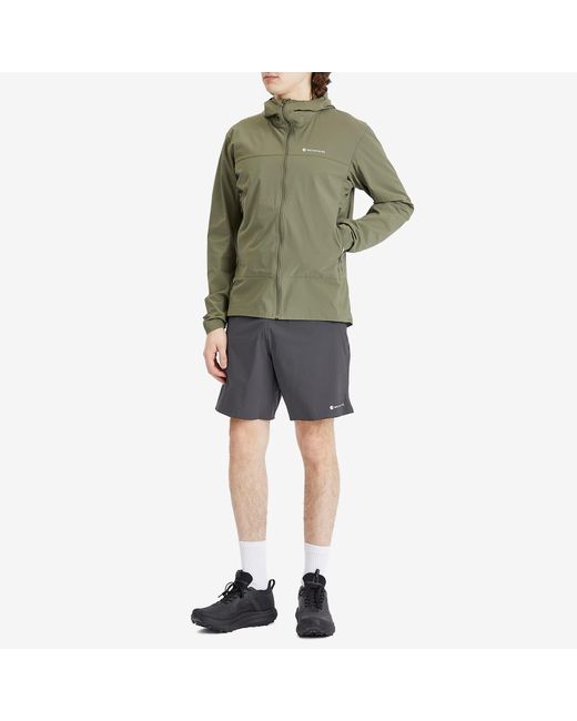 MONTANÉ Gray Volantis 7In Shorts for men