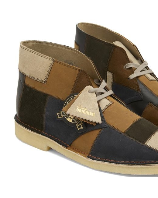Clarks Brown Desert Patch for men