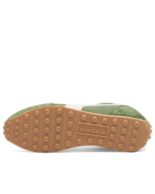Diadora Green Rally Punched Sneaker for men
